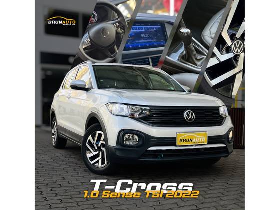 VOLKSWAGEN T-CROSS 1.0 200 TSI TOTAL FLEX SENSE AUTOMÁTICO VOLKSWAGEN T-CROSS 1.0 200 TSI TOTAL FLEX SENSE AUTOMÁTICO